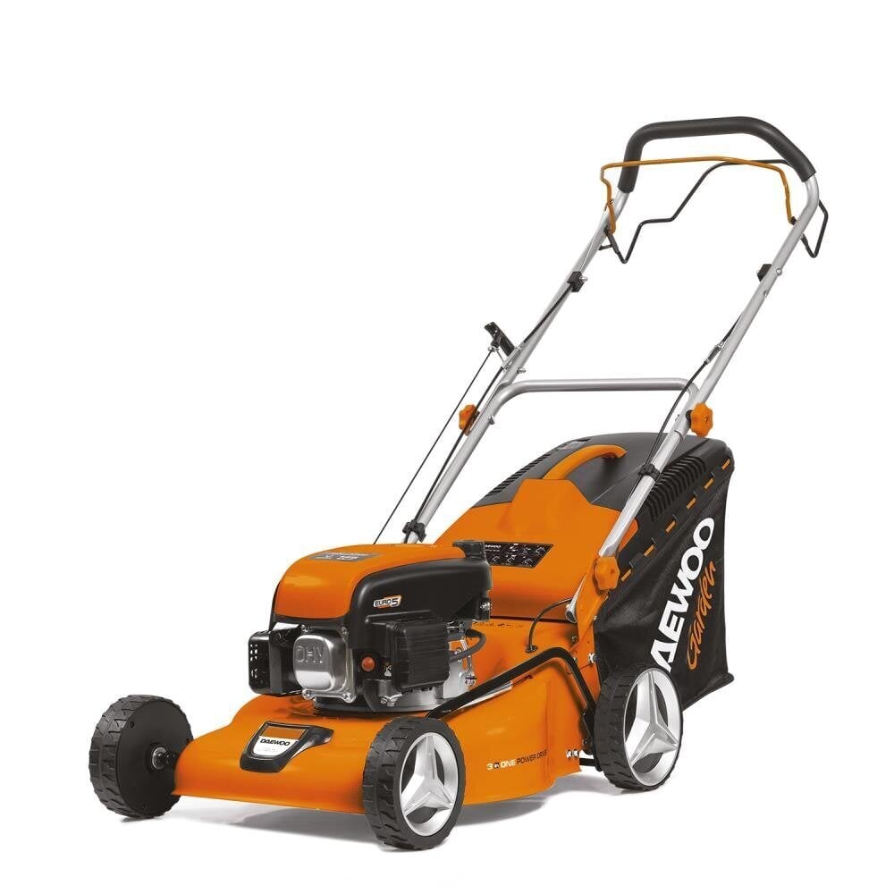 PETROL LAWN MOWER 2.6HP/1.9KW/98.5 CM DLM 48SP DAEWOO цена и информация | Vejapjovės, žoliapjovės | pigu.lt