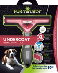 Гребень Furminator deShedding для короткошерстных, XL Для собак цена и информация | Средства по уходу за животными | pigu.lt