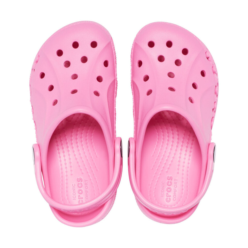 Šlepetės mergaitėms Crocs™ 207013 цена и информация | Šlepetės, kambario avalynė vaikams | pigu.lt