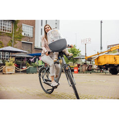 Priekinė dviračio kėdutė Qibbel Air, juoda kaina ir informacija | Dviračių kėdutės vaikams | pigu.lt
