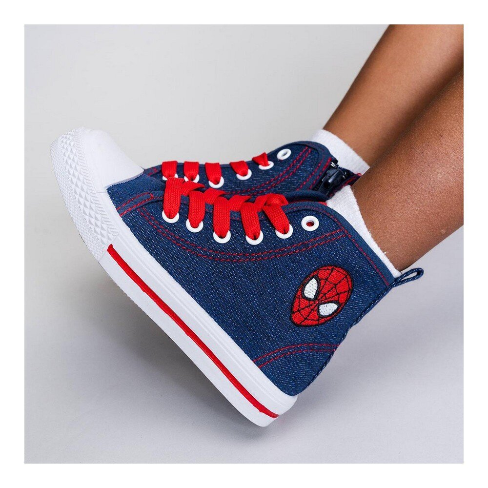 Vaikiški kasdieniniai batai Spiderman Blue kaina ir informacija | Sportiniai batai vaikams | pigu.lt