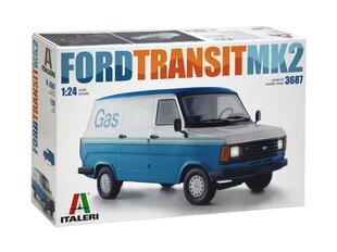 Italeri - Ford Transit Mk.2, 1/24, 3687 kaina ir informacija | Konstruktoriai ir kaladėlės | pigu.lt