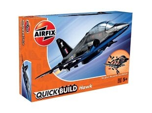 Plastikinis surenkamas modelis Airfix Quick Build Hawk, J6003 kaina ir informacija | Konstruktoriai ir kaladėlės | pigu.lt