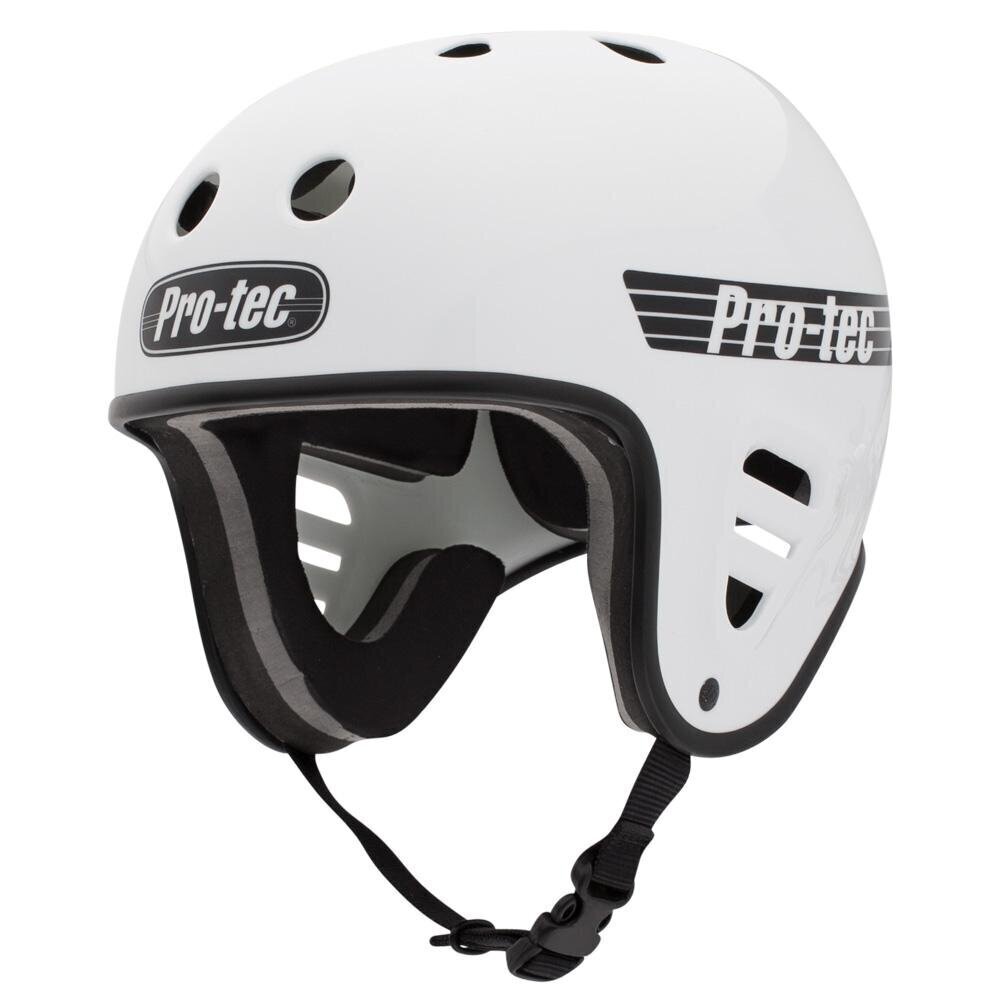 Šalmas Vandens Sportui PRO-TEC HELMET Full Cut Water - Gloss White-S kaina ir informacija | Vandenlentės ir jų priedai | pigu.lt