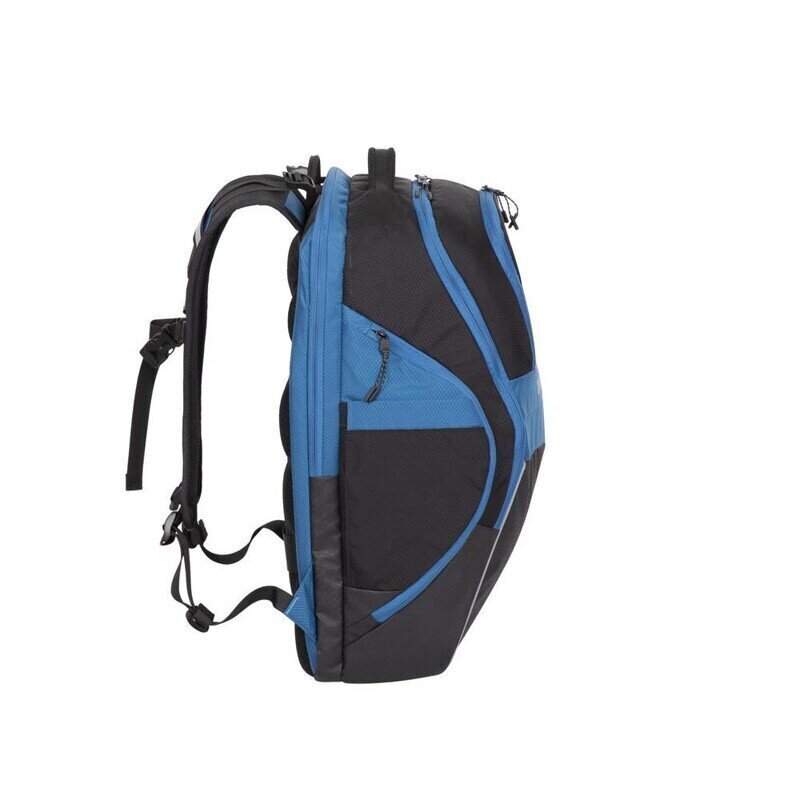 NB BACKPACK MERCANTOUR 17.3"/5265 BLACK/BLUE RIVACASE kaina ir informacija | Krepšiai, kuprinės, dėklai kompiuteriams | pigu.lt