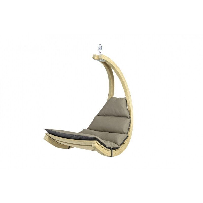 Pakabinama kėdė Amazonas AZ-2020450, rudas/pilkas kaina ir informacija | Lauko kėdės, foteliai, pufai | pigu.lt