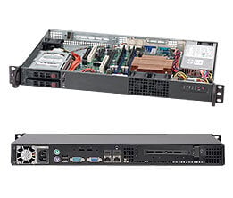 Supermicro SuperChassis 510T-203B Rack Black 200 W kaina ir informacija | Vidiniai kietieji diskai (HDD, SSD, Hybrid) | pigu.lt