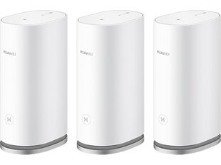 Huawei WiFi Mesh 3 (3-Pack) WS8100-23 802.11ax цена и информация | Маршрутизаторы (роутеры) | pigu.lt