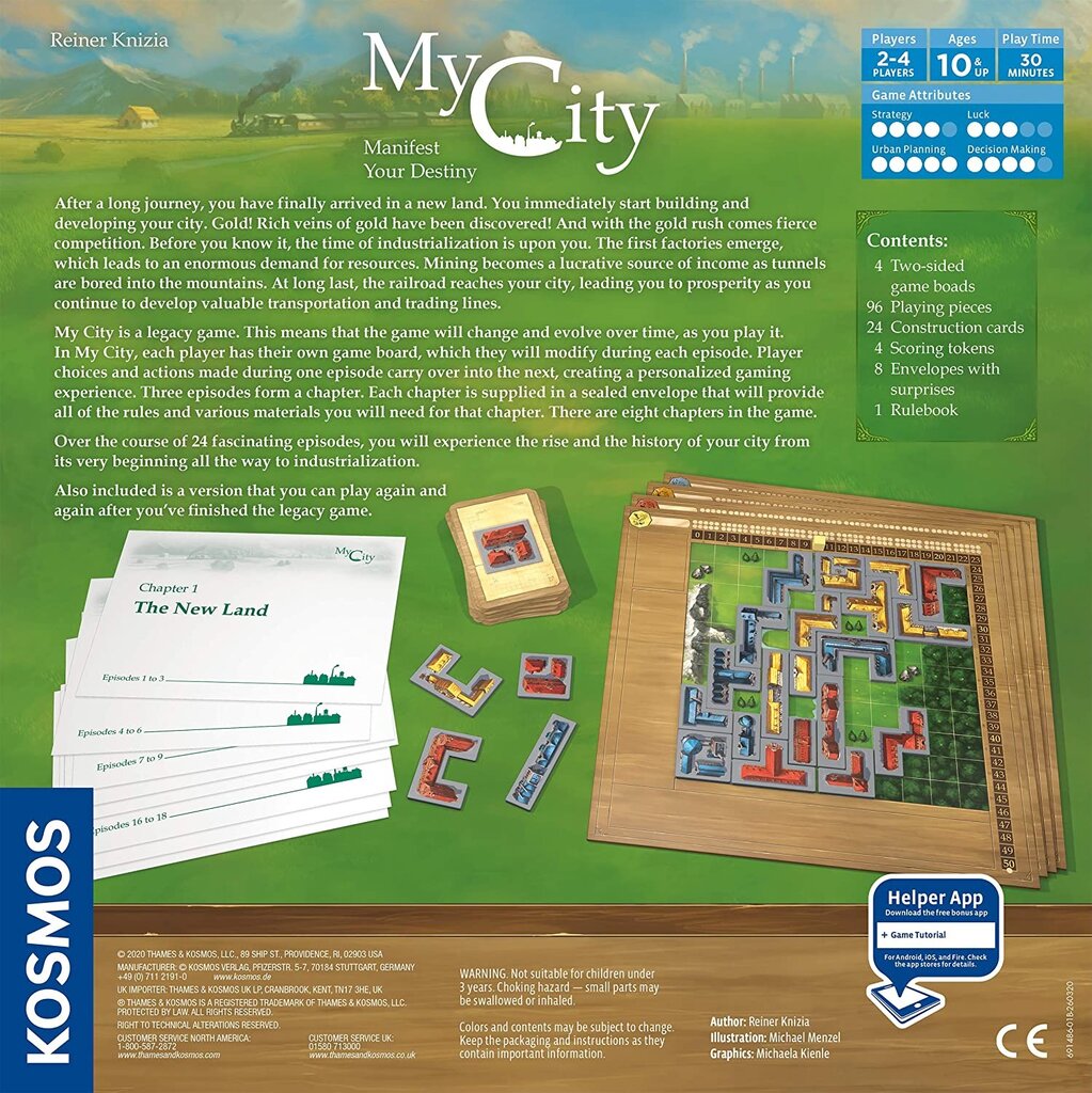 Настольная игра My City, EN цена | pigu.lt