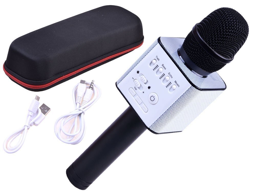 Belaidis mikrofonas su balso keitimu ir kitomis funkcijomis kaina ir informacija | Lavinamieji žaislai | pigu.lt