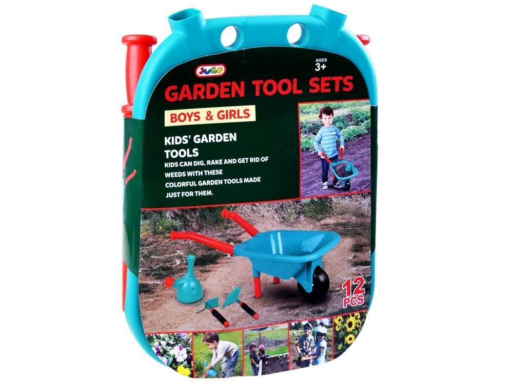 Žaislinis sodininko karutis su įrankiais kaina ir informacija | Vandens, smėlio ir paplūdimio žaislai | pigu.lt