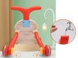 Interaktyvus stumdukas - staliukas 2in1 - raudonas цена и информация | Žaislai kūdikiams | pigu.lt