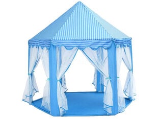 Палатка - дворец, голубая цена и информация | Детские игровые домики | pigu.lt