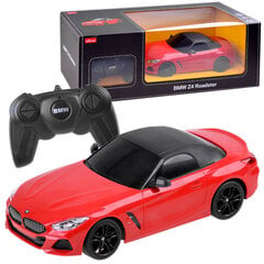Vairuojamas automobilis su Rastar nuotolinio valdymo pultu BMW Z4 1:18, raudonas kaina ir informacija | Žaislai berniukams | pigu.lt