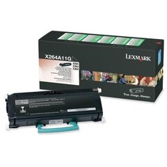 Kasetės rašaliniams spausdintuvams Lexmark X264A11G Toner BK kaina ir informacija | Kasetės rašaliniams spausdintuvams | pigu.lt