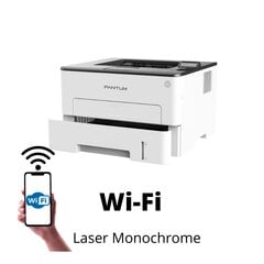 Pantum P3010DW printer Wi-Fi Laser Monochrome kaina ir informacija | Spausdintuvai | pigu.lt