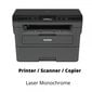 Brother DCP-L2510D Printer / Scanner / Copier laser monochrome цена и информация | Spausdintuvai | pigu.lt