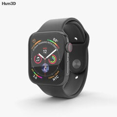 Apple Watch Series 4 44mm Space Black Stainless Steel/Sport Band (Atnaujinta A) kaina ir informacija | Išmanieji laikrodžiai (smartwatch) | pigu.lt