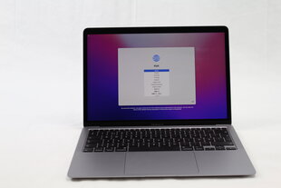 MacBook Air 2020 Retina 13" - Core i3 1.1GHz / 8GB / 256GB SSD / SWE / Space Gray (atnaujintas, būklė A) kaina ir informacija | Nešiojami kompiuteriai | pigu.lt