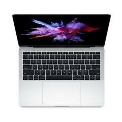 MacBook Pro 2017 Retina 13" 2xUSB-C - Core i5 2.3GHz / 8GB / 128GB SSD / US / Silver (atnaujintas, būklė A) kaina ir informacija | Nešiojami kompiuteriai | pigu.lt