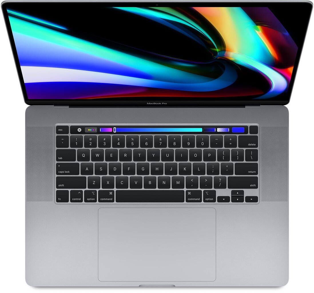 MacBook Pro 2019 Retina 16" 4xUSB-C - Core i7 2.6GHz / 16GB / 512GB SSD / SWE / Space Gray kaina ir informacija | Nešiojami kompiuteriai | pigu.lt