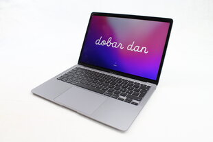MacBook Air 2020 Retina 13" - M1 / 8GB / 256GB SSD / SWE / Space Gray kaina ir informacija | Nešiojami kompiuteriai | pigu.lt