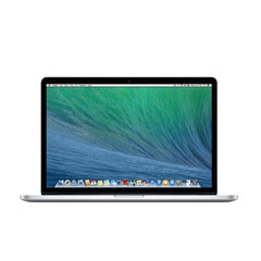MacBook Pro 2014 Retina 15" - Core i7 2.2GHz / 16GB / 256GB SSD / INT / серебристый (подержанный, состояние A) цена и информация | Ноутбуки | pigu.lt