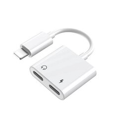 Remax RL-LA07i Lightning to 2x Lightning adapteris, Baltas kaina ir informacija | Adapteriai, USB šakotuvai | pigu.lt