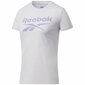 Marškinėliai trumpomis rankovėmis moterims Reebok Workout Ready Supremium S6437696, balti kaina ir informacija | Sportinė apranga moterims | pigu.lt