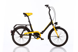 Sulankstomas dviratis Aurella Folding 321 20", juodas kaina ir informacija | Dino Bikes Sportas, laisvalaikis, turizmas | pigu.lt
