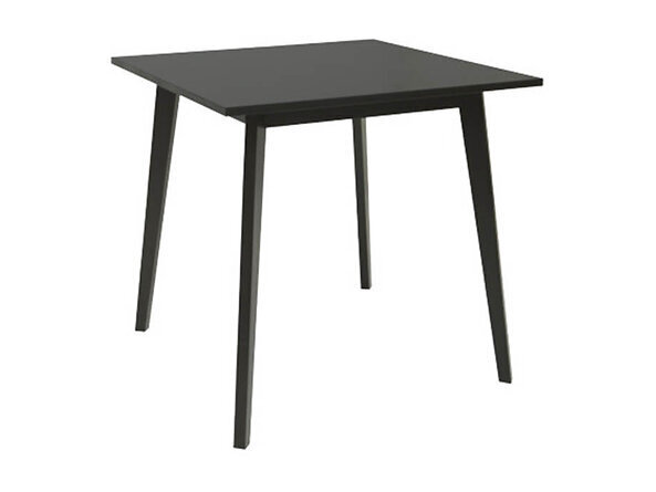 Valgomojo stalas BRW Asti, juodas kaina ir informacija | Virtuvės ir valgomojo stalai, staliukai | pigu.lt