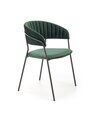 4-ių kėdžių komplektas Halmar K426, žalias