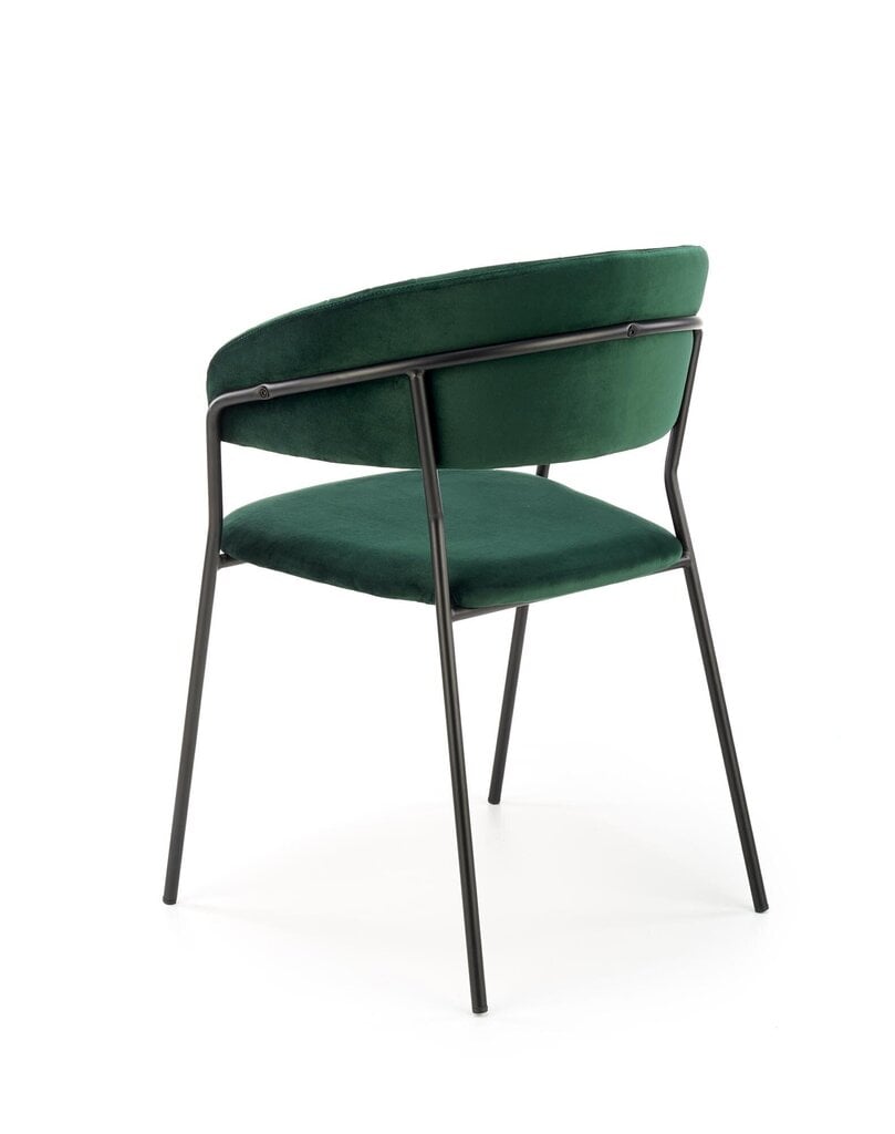 4-ių kėdžių komplektas Halmar K426, žalias kaina ir informacija | Virtuvės ir valgomojo kėdės | pigu.lt