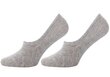 Moteriškos kojinės-pėdutės Tommy Hilfiger, 2 poros, PILKOS 383024001 758 14392 35-38 kaina ir informacija | Moteriškos kojinės | pigu.lt