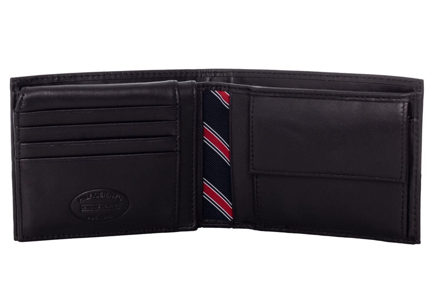 Vyriška piniginė Tommy Hilfiger ETON CC FLAP AND COIN POCKET JUODA AM0AM00652 002 35708 цена и информация | Vyriškos piniginės, kortelių dėklai | pigu.lt