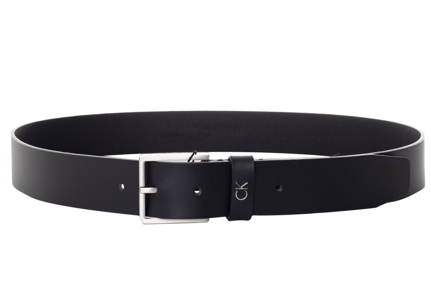 Vyriškas diržas Calvin Klein FORMAL BELT 3.5 cm, juodas K50K504300 001 25145 kaina ir informacija | Vyriški diržai | pigu.lt