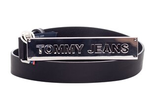 Moteriškas odinis diržas Tommy Hilfiger TJW HIGH WAIST LEATHER BELT 2.5, juodas AW0AW08066 BDS 16201 70 kaina ir informacija | Moteriški diržai | pigu.lt