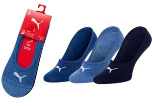 Kojinės moterims Puma mėlynos, 3 vnt. kaina ir informacija | Moteriškos kojinės | pigu.lt