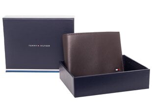 Мужской кошелек Tommy Hilfiger ETON CC AND COIN POCKET, коричневый AM0AM00651 041 35696 цена и информация | Tommy Hilfiger Одежда, обувь и аксессуары | pigu.lt