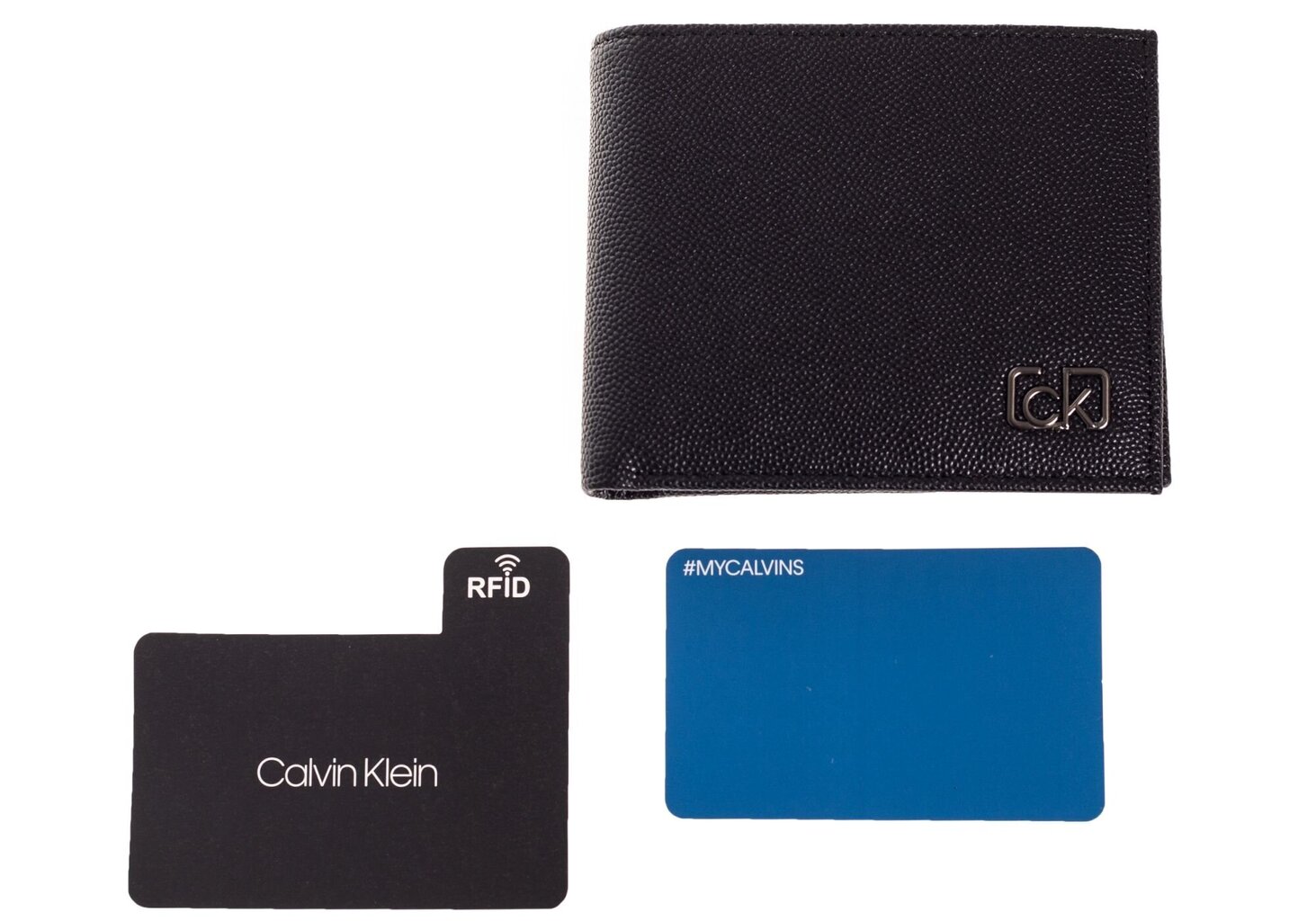 Vyriška piniginė Calvin Klein RFID BIFOLD 5CC W COIN K50K505959 BAX 36705. kaina ir informacija | Vyriškos piniginės, kortelių dėklai | pigu.lt