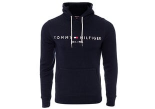 Мужская утепленная толстовка с капюшоном Tommy Hilfiger Core Tommy Logo Hoody Navy MW0MW10752 403 18804 цена и информация | Мужские толстовки | pigu.lt