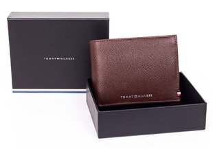 Vyriška piniginė Tommy Hilfiger BUSINESS CC ADN COIN WALLET BROWN AM0AM06531 GBT 37641 kaina ir informacija | Vyriškos piniginės, kortelių dėklai | pigu.lt