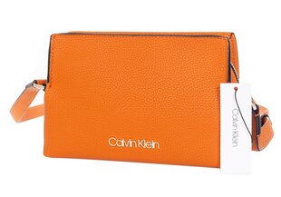 Moteriška rankinė Calvin Klein EW CROSSBODY, moliūgų spalvos K60K607138 GCZ 36694 kaina ir informacija | Moteriškos rankinės | pigu.lt