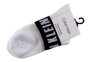 Носки Calvin Klein, 1 пара, белые, 100001813 002 19850 цена и информация | Женские носки | pigu.lt