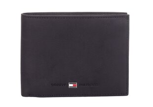 Vyriška piniginė Tommy Hilfiger JOHNSON CC AND COIN POCKET JUODA AM0AM00659 002 35701 kaina ir informacija | Vyriškos piniginės, kortelių dėklai | pigu.lt