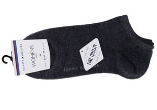 Kojinės vyriškos Tommy Hilfiger, 2 poros, pilkos, 343024001 758 23782 39-42 kaina ir informacija | Moteriškos kojinės | pigu.lt