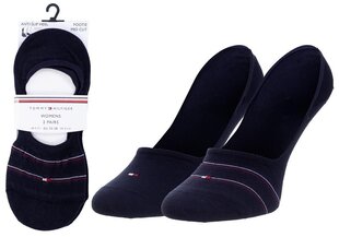 Женские носки Tommy Hilfiger FOOTIE, 2 пары, синие, 100002819 002 25857 цена и информация | Женские носки | pigu.lt