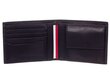 Vyriška piniginė TOMMY HILFIGER TH DOWNTOWN CC AND COIN, juoda AM0AM07294 BDS цена и информация | Vyriškos piniginės, kortelių dėklai | pigu.lt