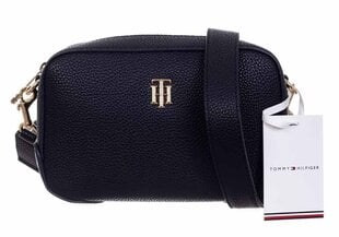 Женская сумка Tommy Hilfiger TH ESSENCE CROSSOVER CORP, темно-синяя AW0AW09688 DW5 37781 цена и информация | Женская сумка Bugatti | pigu.lt