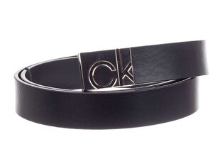 Ремень женский Calvin Klein SQUARE PLAQUE BUCKLE BELT, 25 мм, черный K60K607657 BAX 26105 цена и информация | Женские ремни | pigu.lt